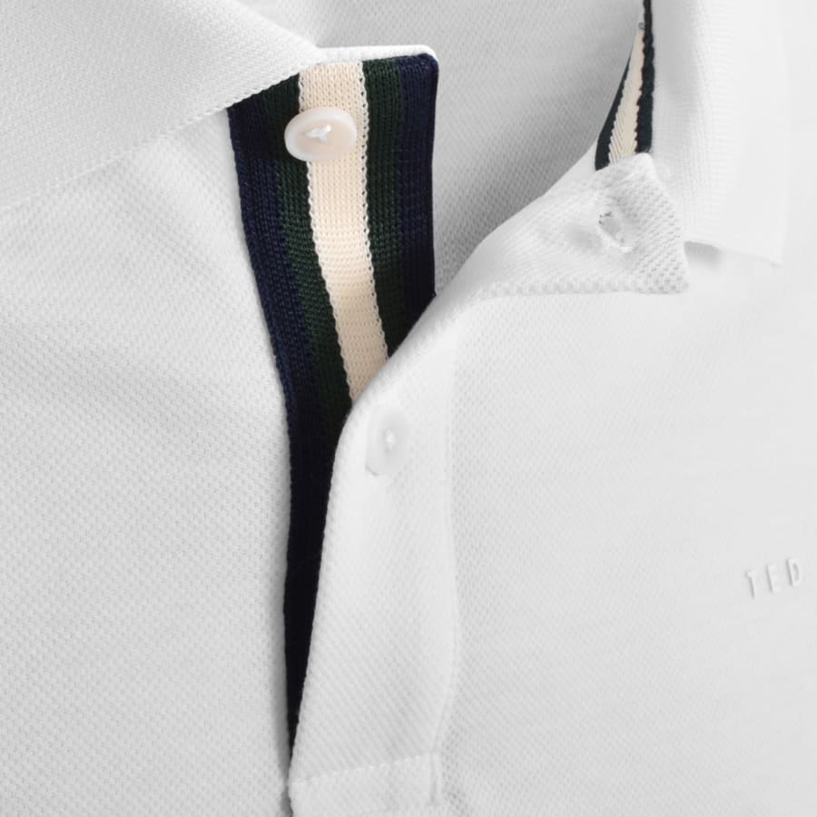 Ted Baker Karty Polo T Shirt White